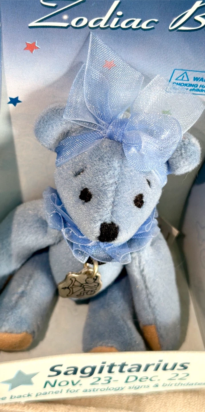 Sagittarius Zodiac Bear Plush Collectible by Dakin - photo 4