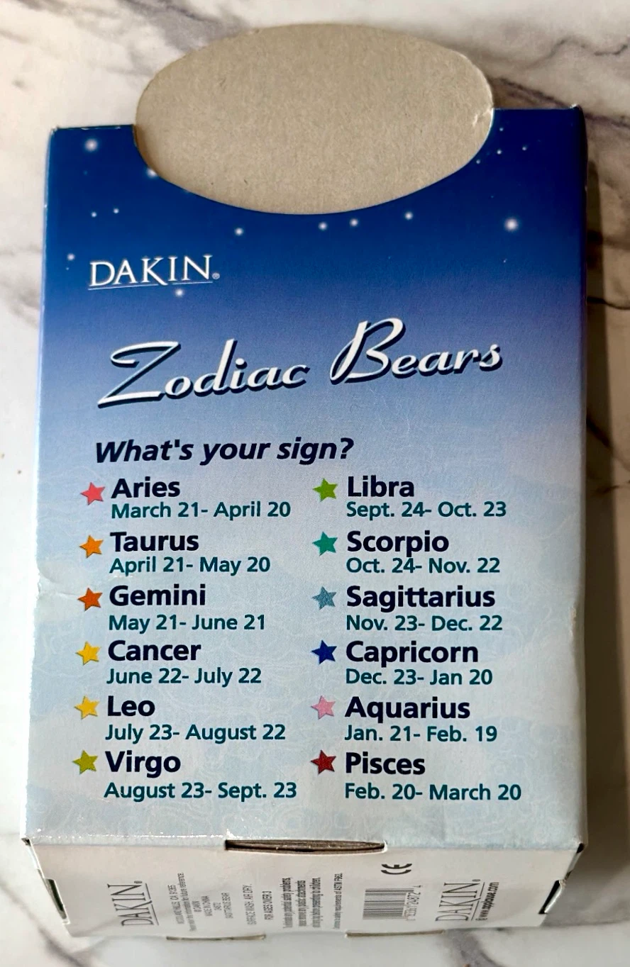 Sagittarius Zodiac Bear Plush Collectible by Dakin - photo 5
