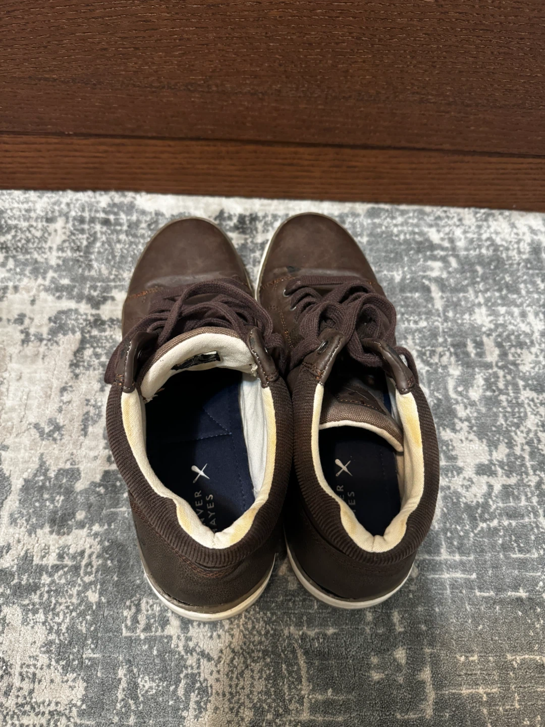 Denver Hayes Brown High Top Sneakers - photo 2