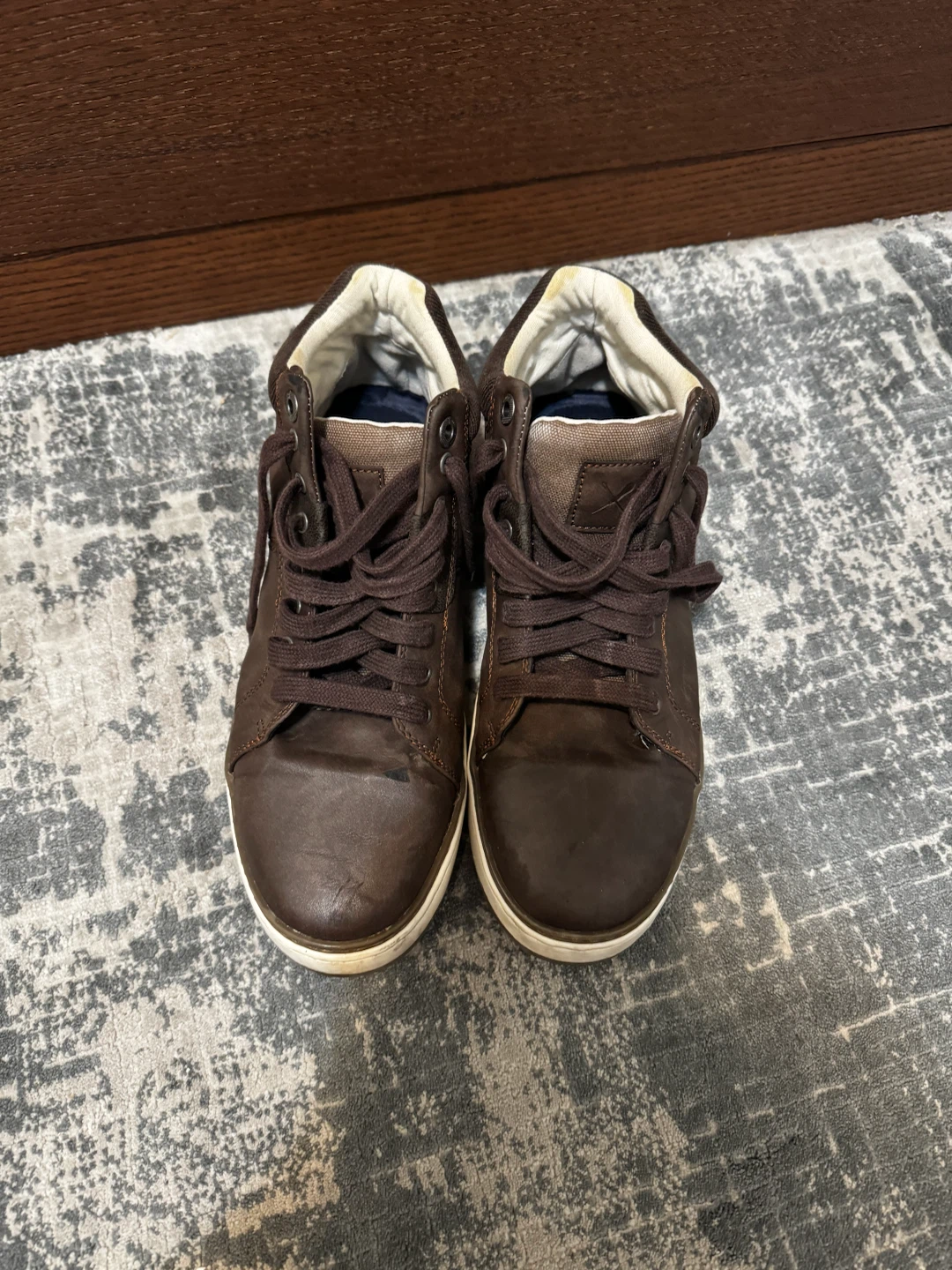 Denver Hayes Brown High Top Sneakers - photo 3