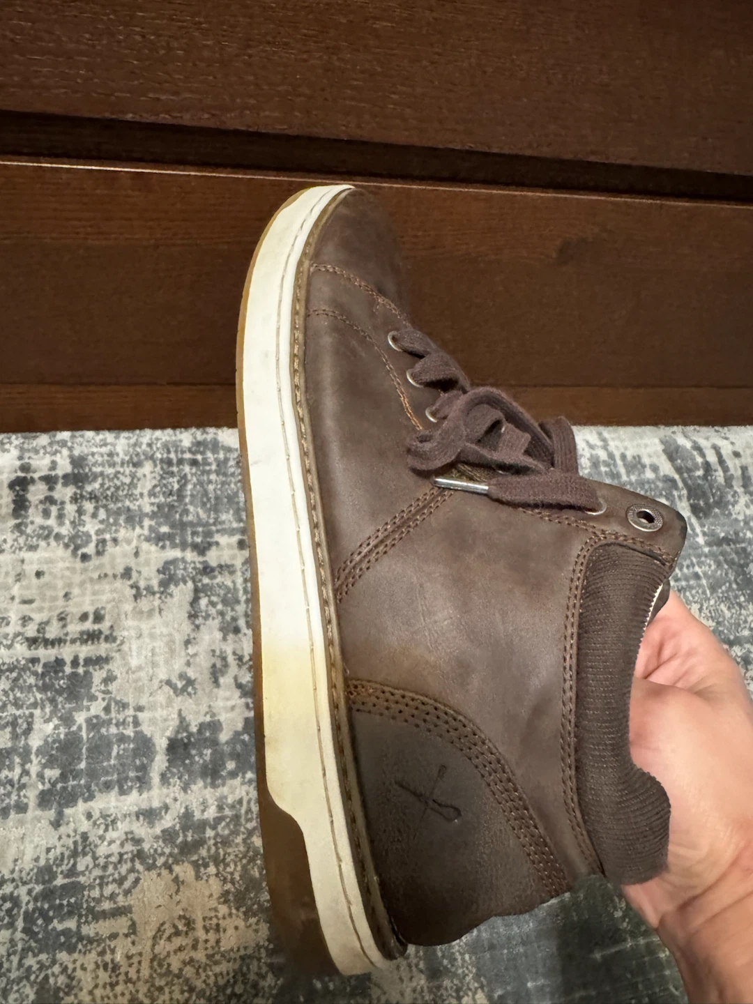 Denver Hayes Brown High Top Sneakers - photo 5