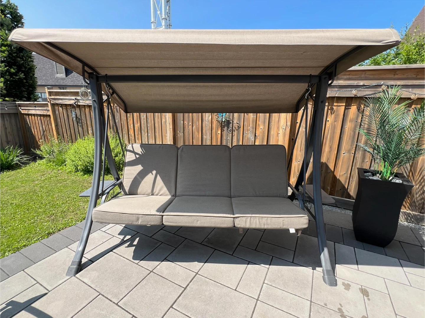 Sunbrella 3-Seater Patio Swing
