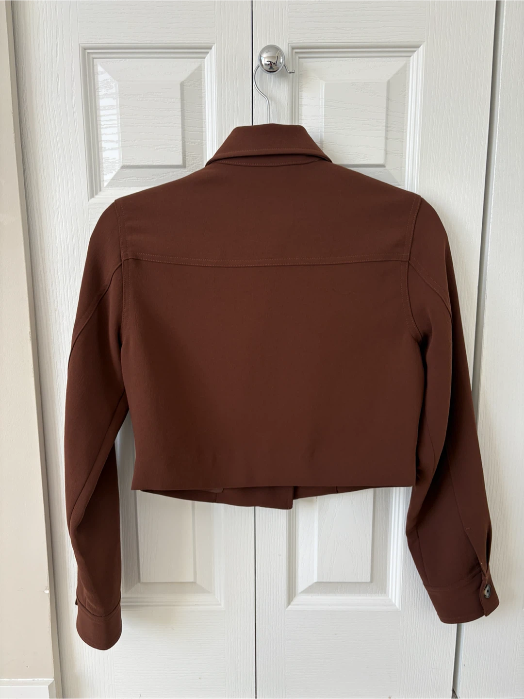 Wilfred Brown Cropped Jacket from Aritzia - photo 2