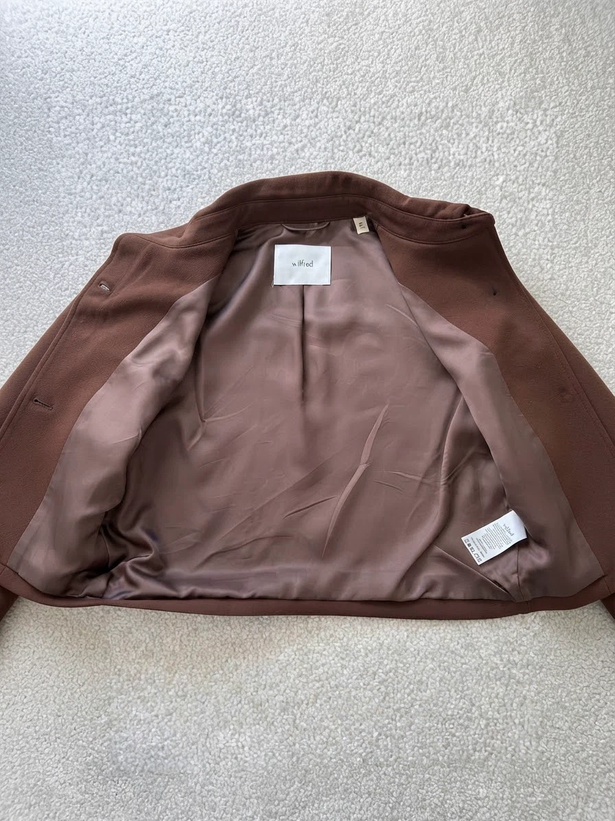Wilfred Brown Cropped Jacket from Aritzia - photo 3