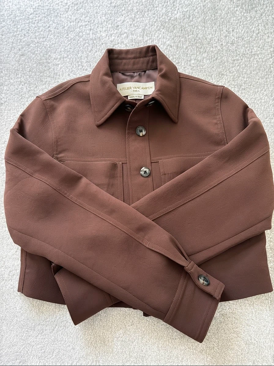 Wilfred Brown Cropped Jacket from Aritzia - photo 5