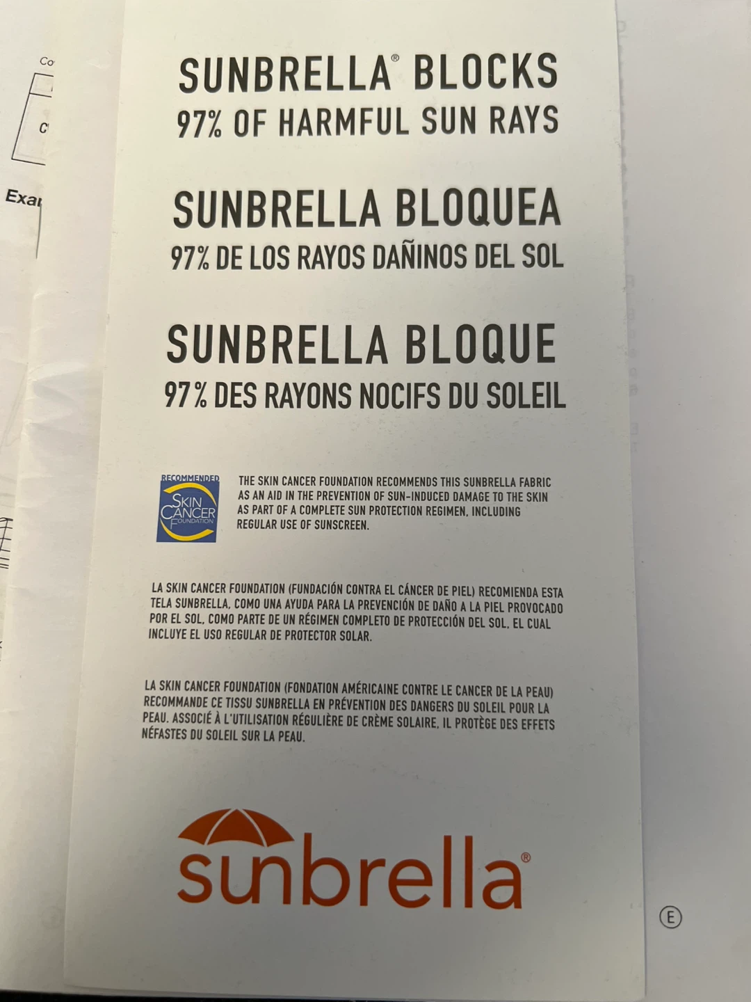 Sunbrella 3-Seater Patio Swing - photo 5
