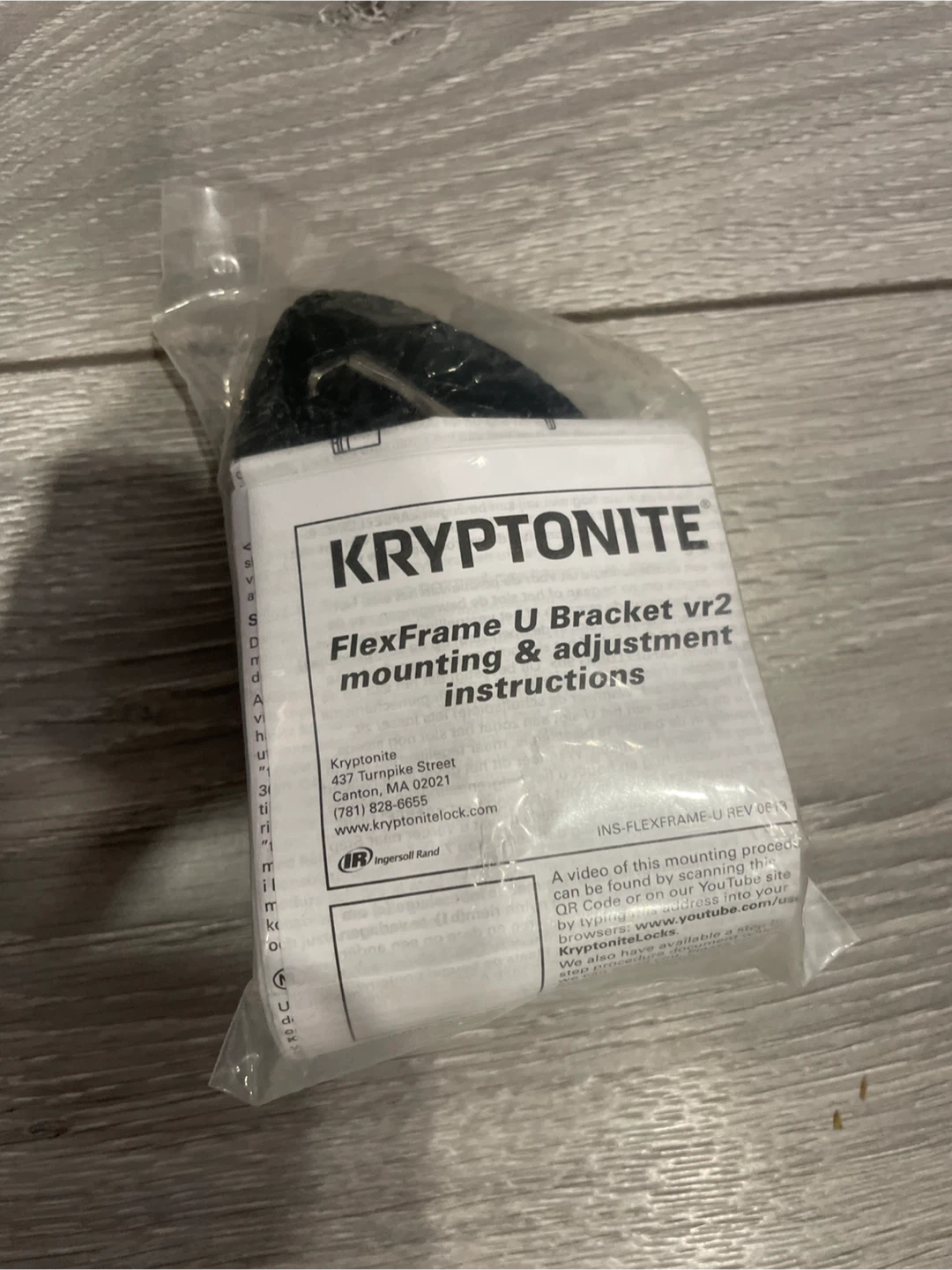 🏈 Kryptonite FlexFrame U Bracket vr2