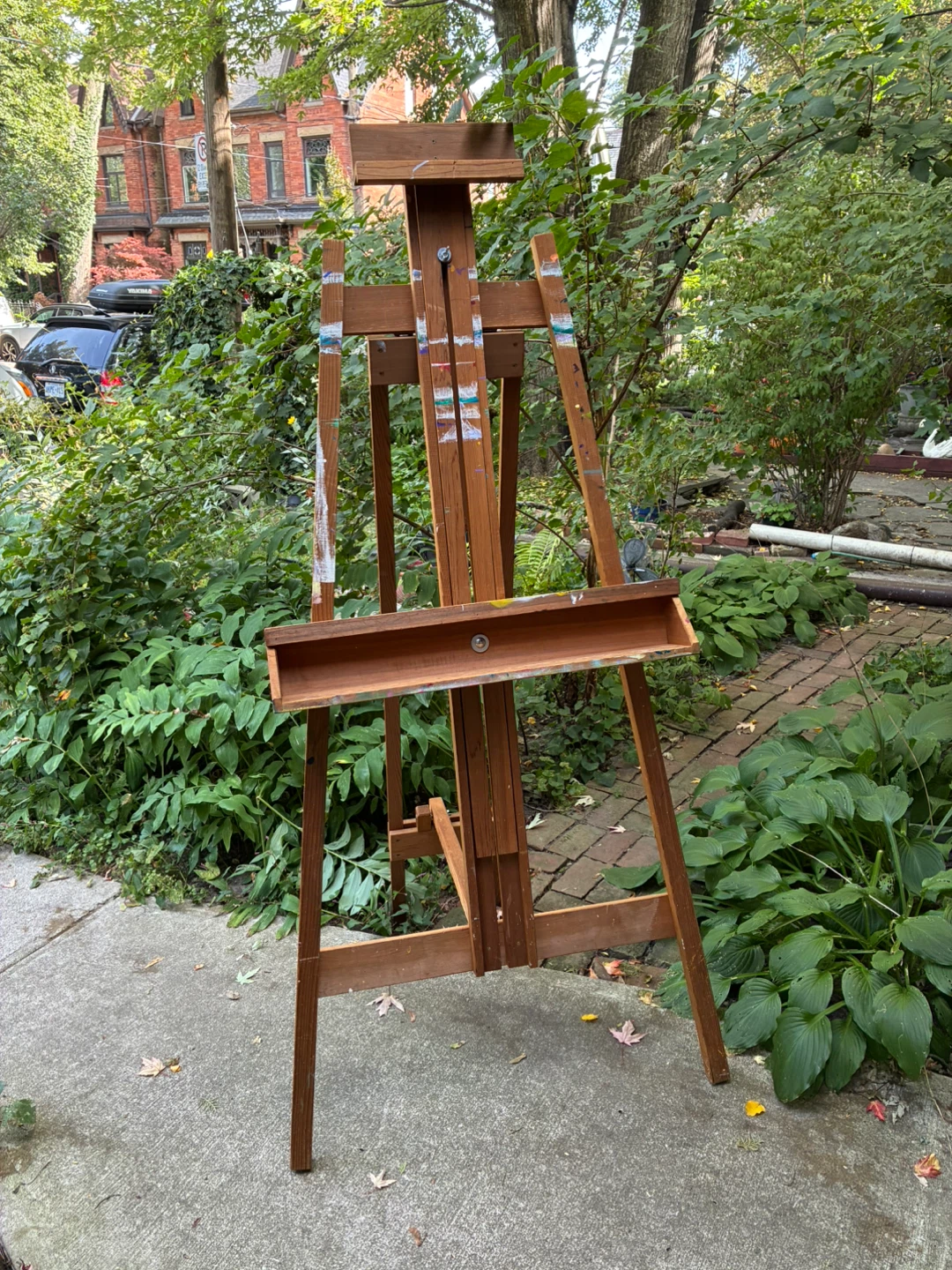 Wooden H-Frame Art Easel