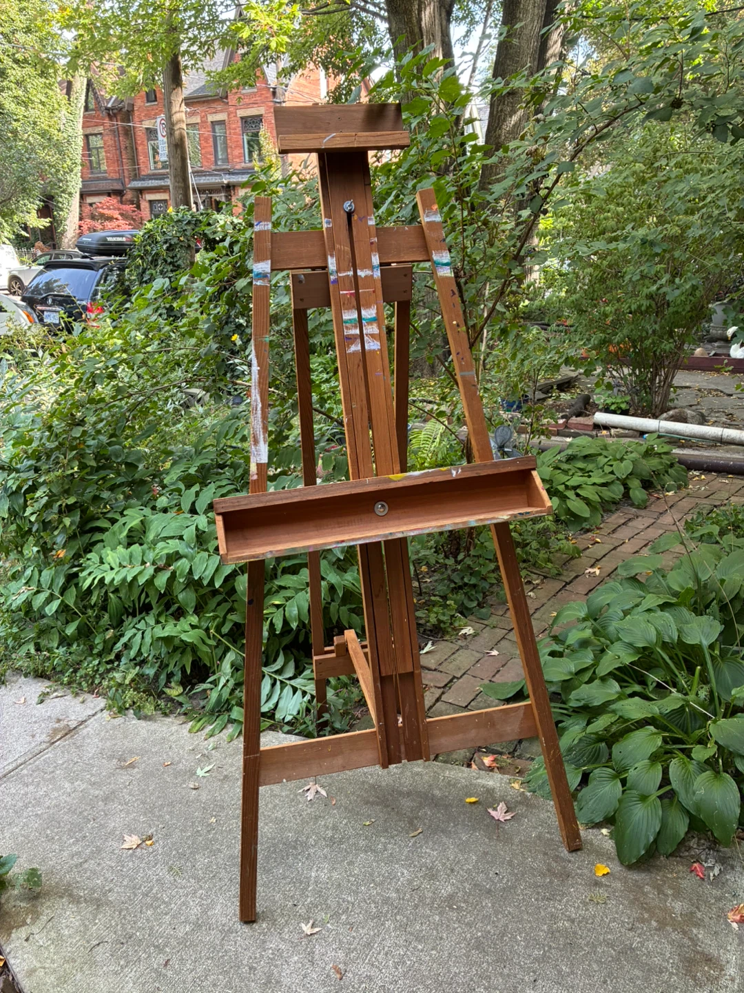 Wooden H-Frame Art Easel - photo 2
