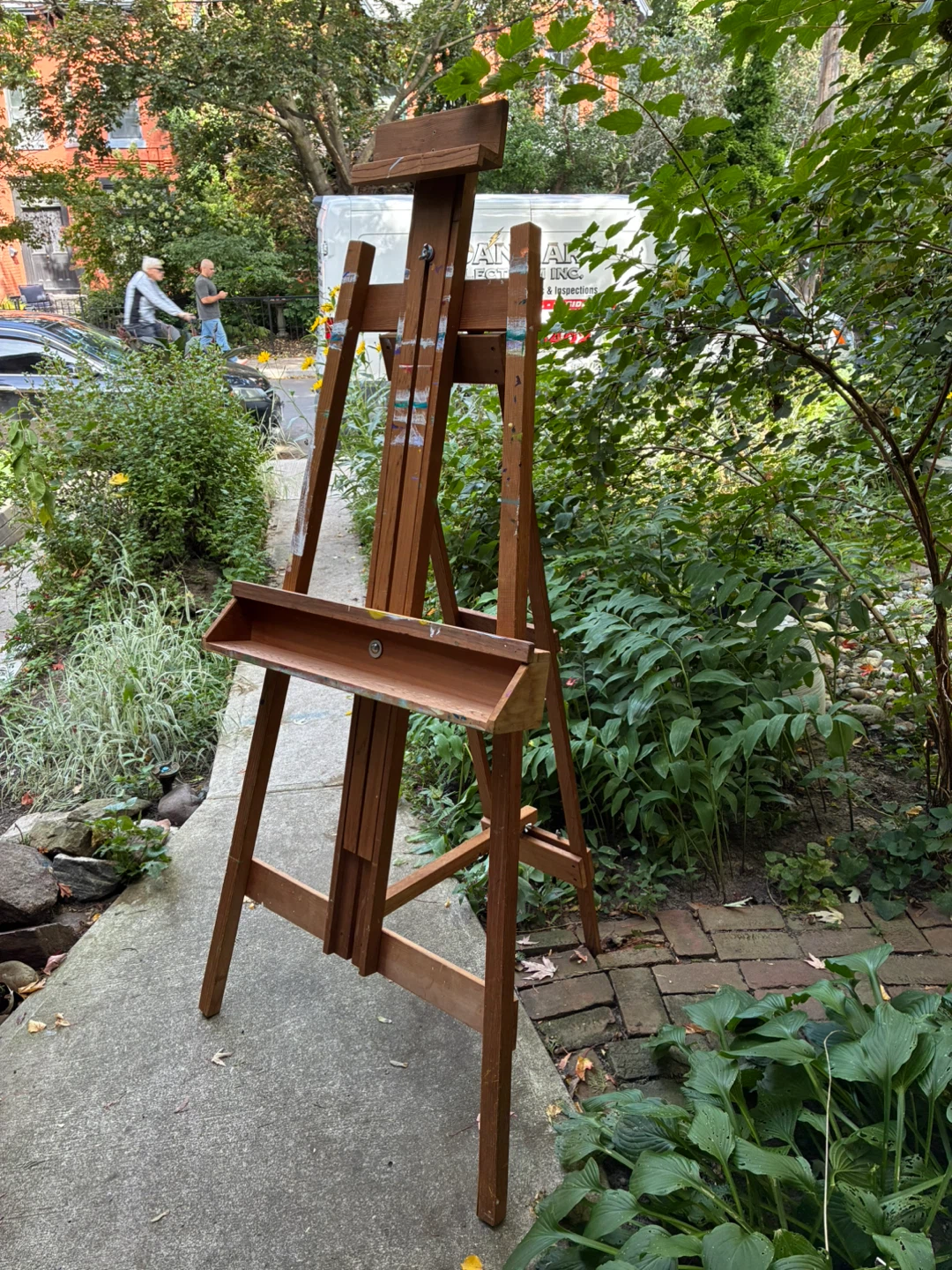 Wooden H-Frame Art Easel - photo 3