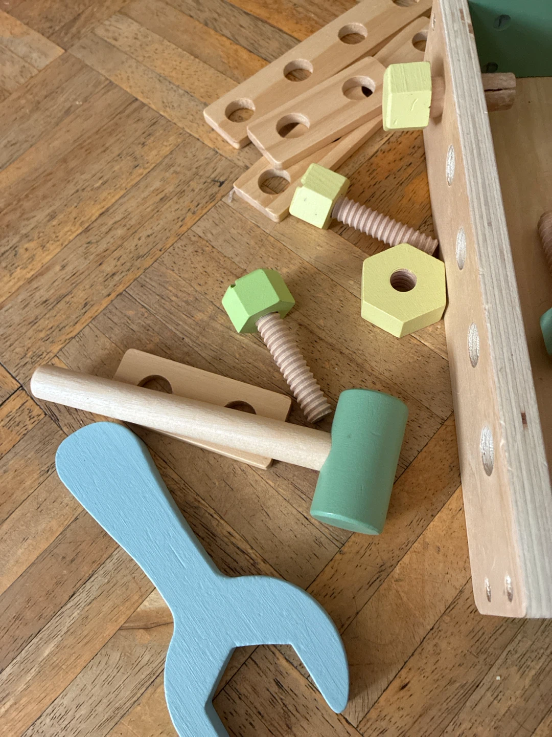 Wooden Toy Tool Bench Set🏈 - photo 3