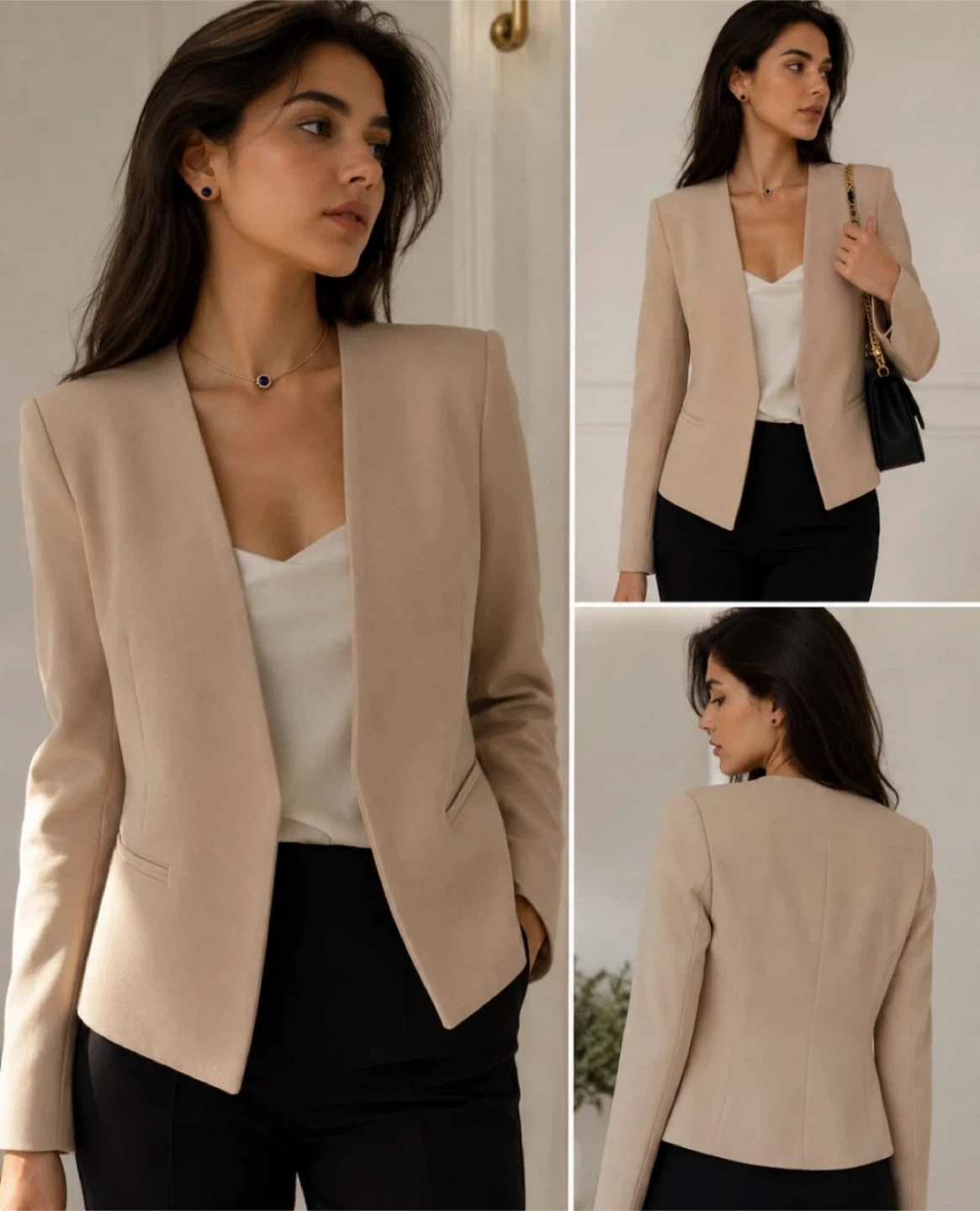 Topshop Beige Blazer 🏈