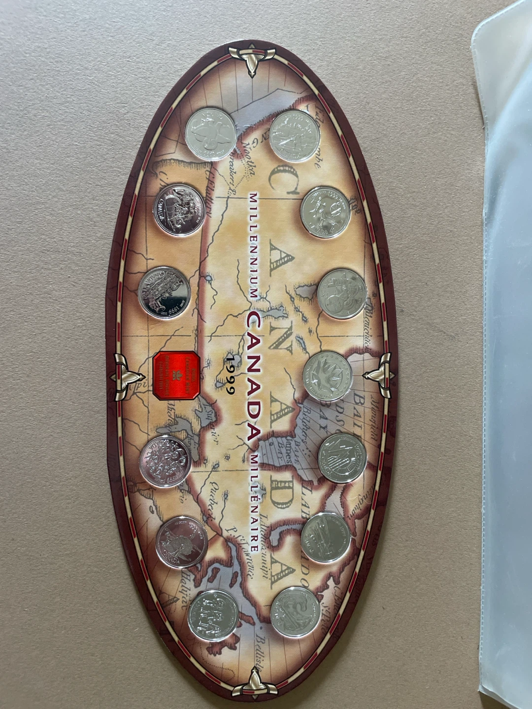 1999 Royal Canadian Mint Millennium Coin Collection