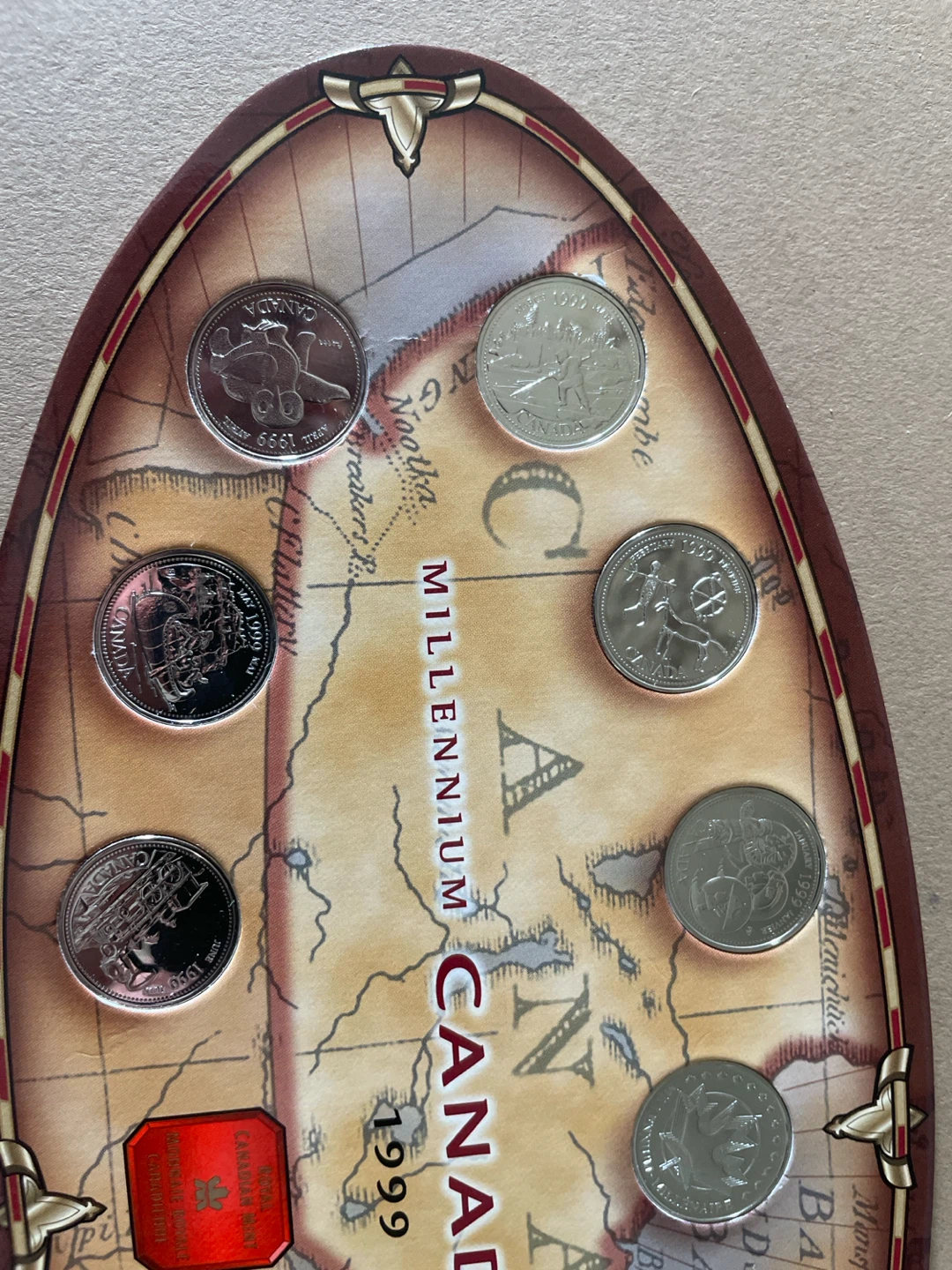 1999 Royal Canadian Mint Millennium Coin Collection - photo 3