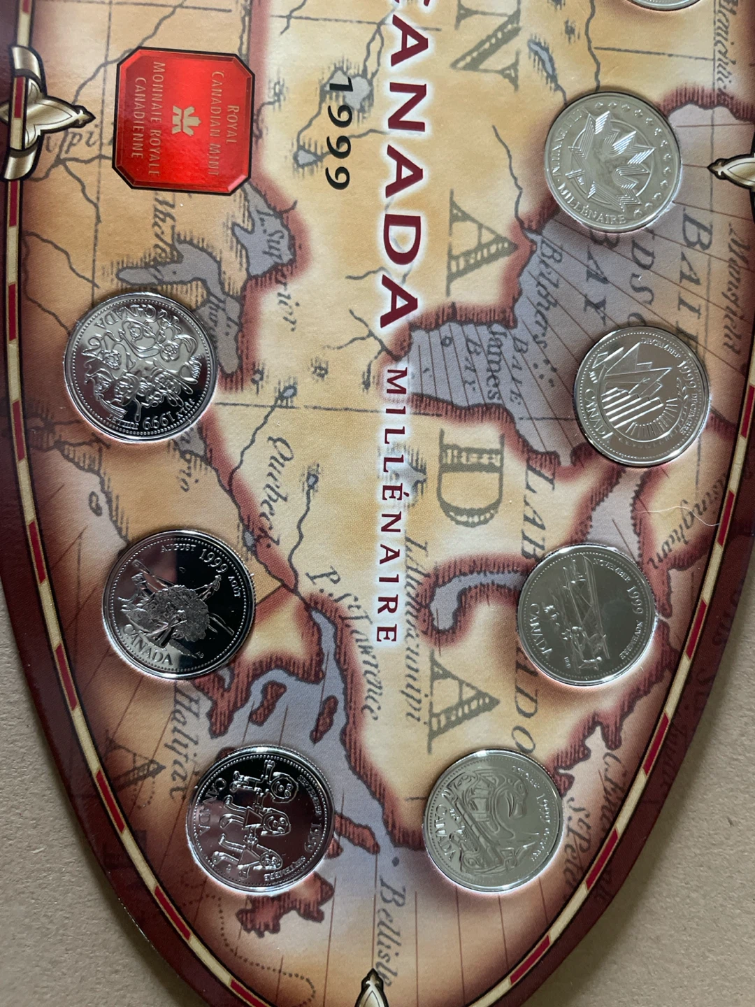 1999 Royal Canadian Mint Millennium Coin Collection - photo 4
