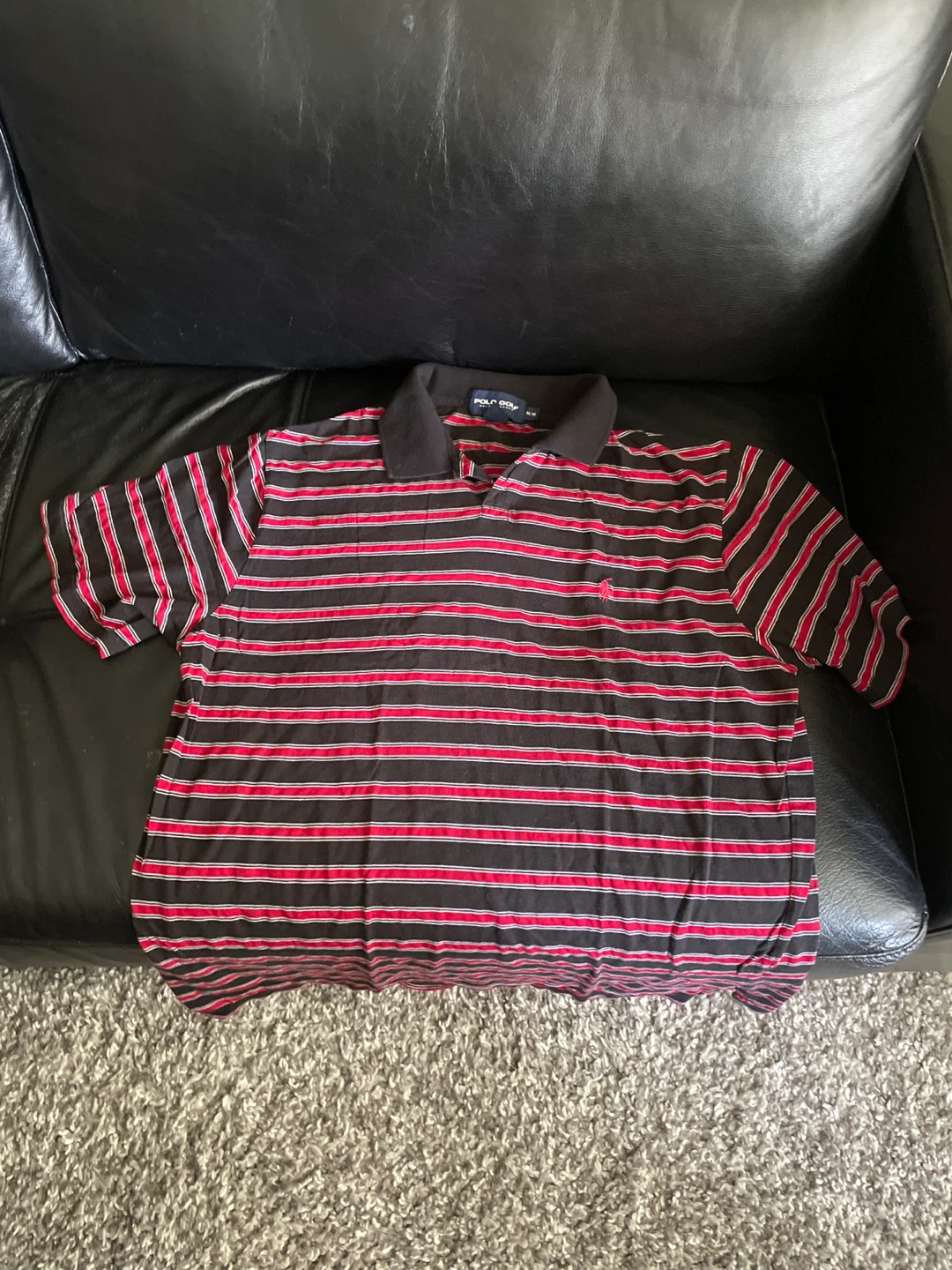 🏈Polo Golf Striped Polo Shirt