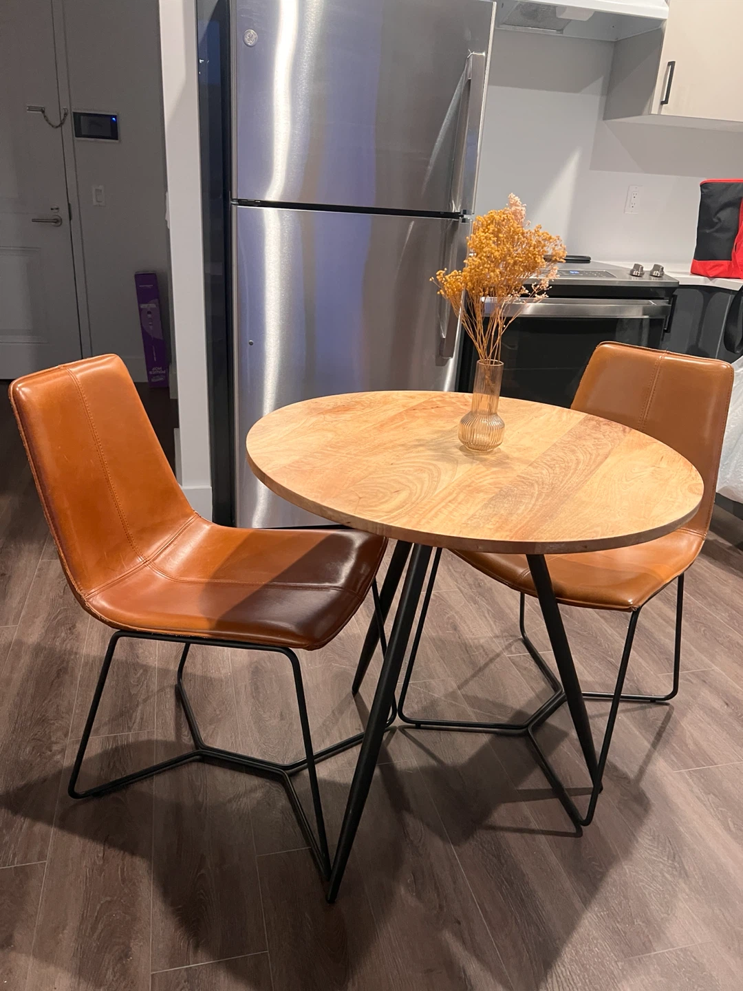 Dining table with chairs