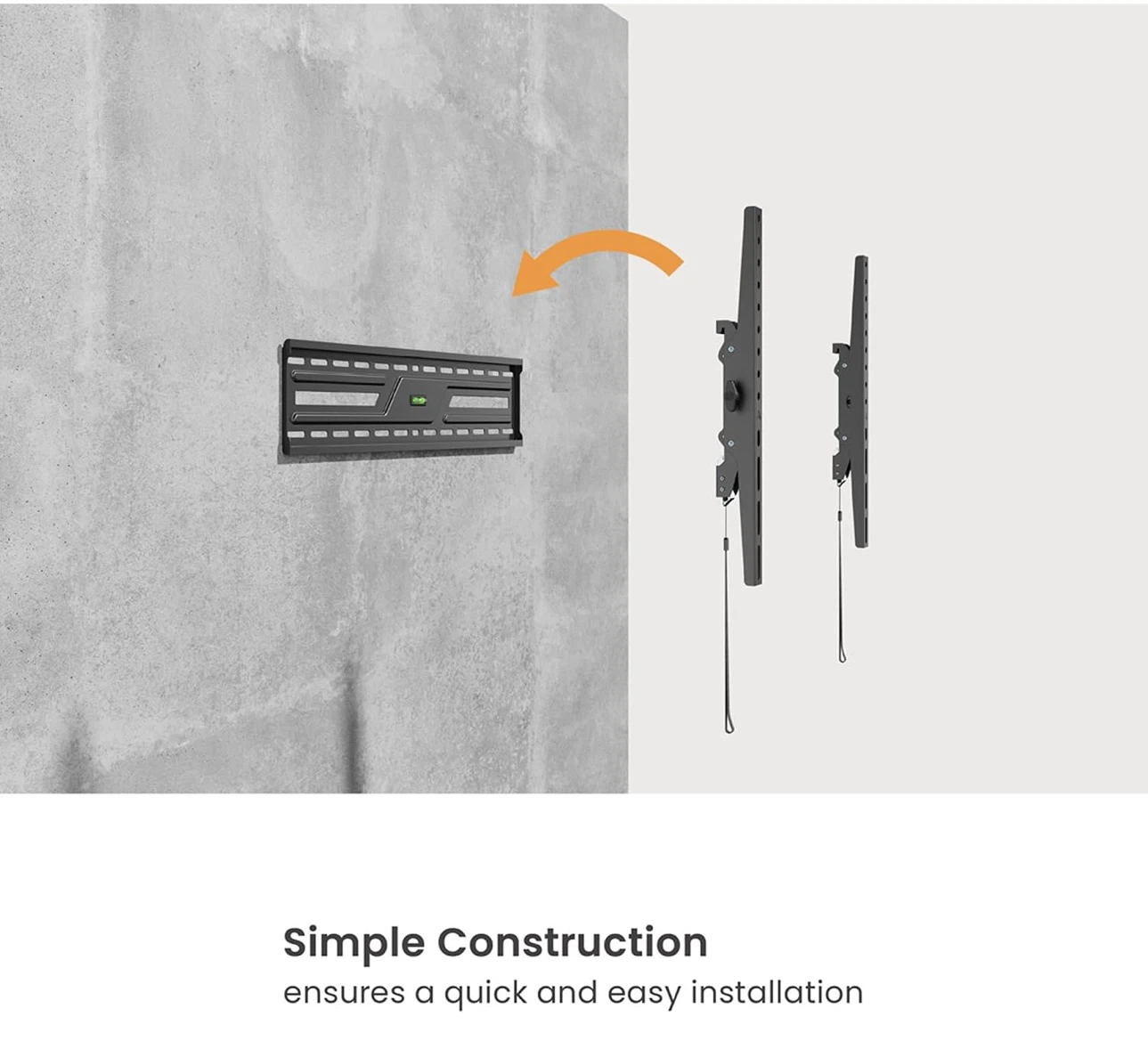 Tilting TV Wall Mount for 32 to 75 inch Tv - photo 3