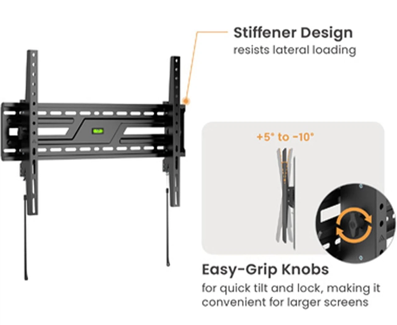 Tilting TV Wall Mount for 32 to 75 inch Tv - photo 4