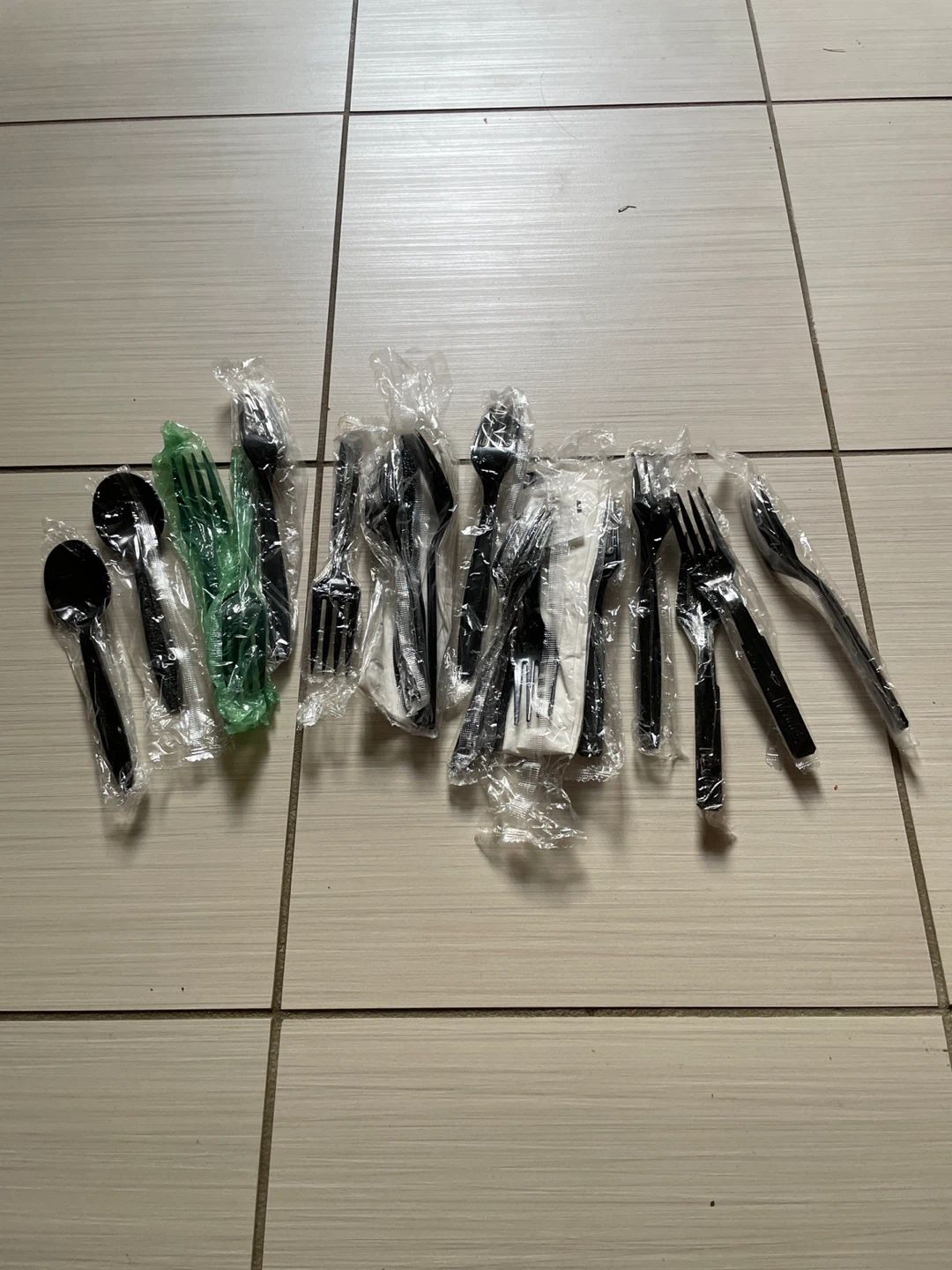🏈Assorted Wrapped Disposable Cutlery