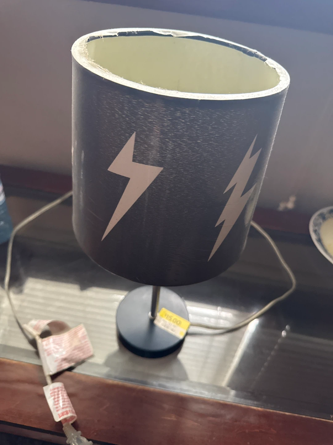 Lightning Bolt Table Lamp