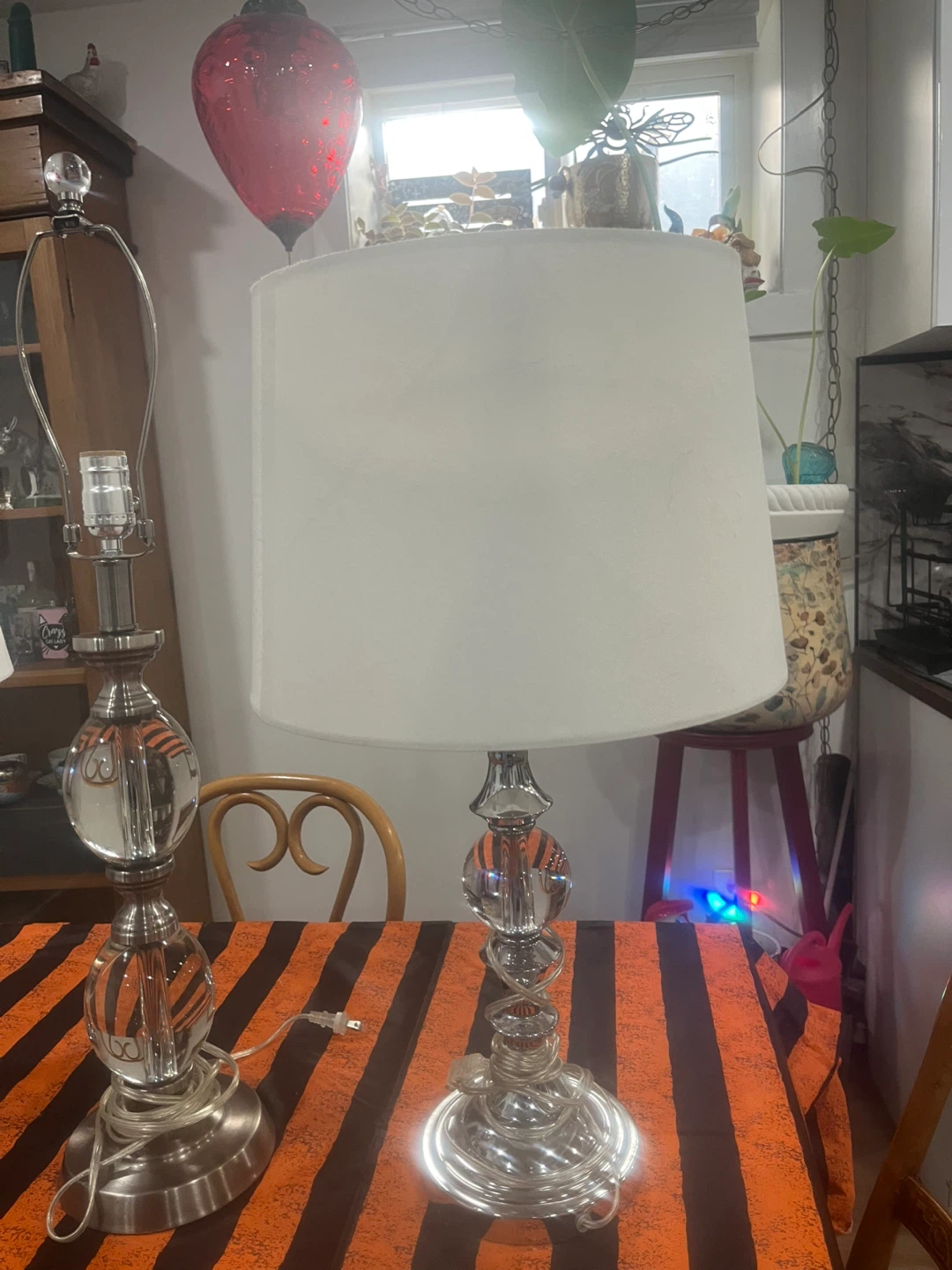 Set of Two Crystal Table Lamps - photo 2