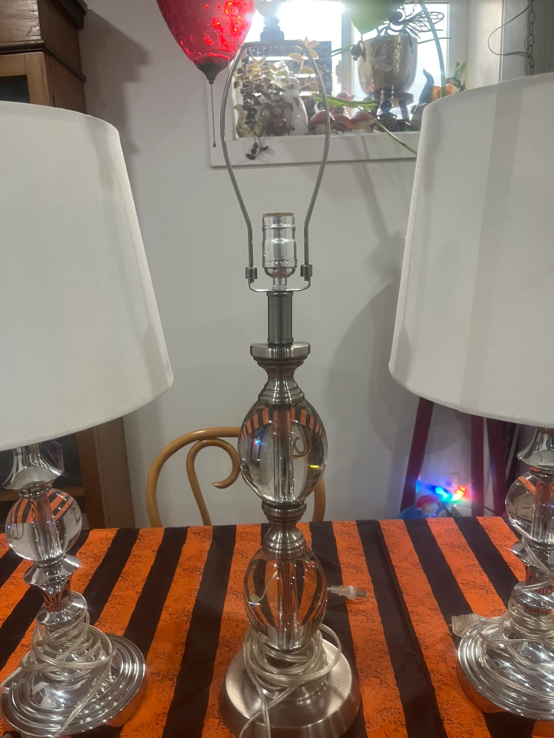 Set of Two Crystal Table Lamps - photo 3