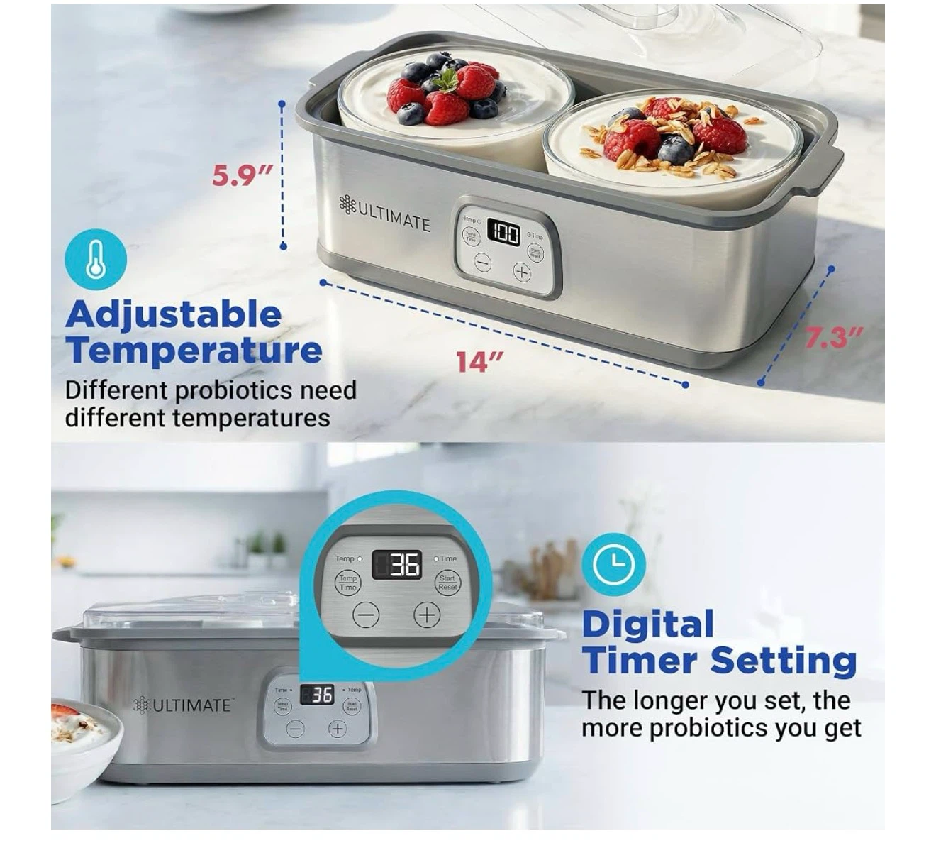 Ultimate Probiotic Yogurt Maker - photo 2