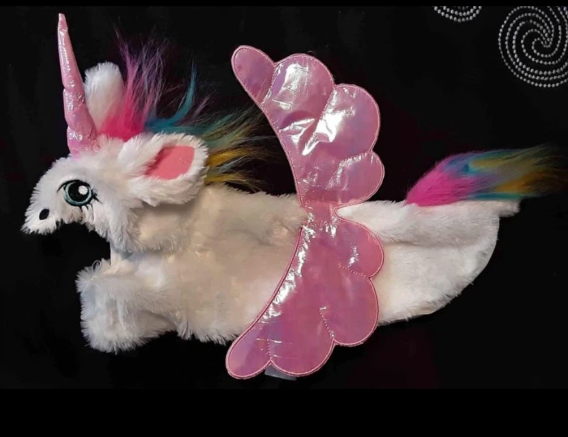 🏈 EUC Dog Cat Pet UNICORN Halloween Costume (Size Small)