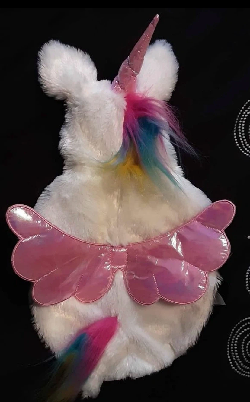🏈 EUC Dog Cat Pet UNICORN Halloween Costume (Size Small) - photo 3
