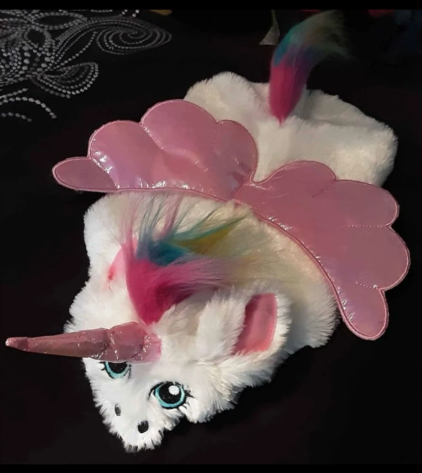 🏈 EUC Dog Cat Pet UNICORN Halloween Costume (Size Small) - photo 4