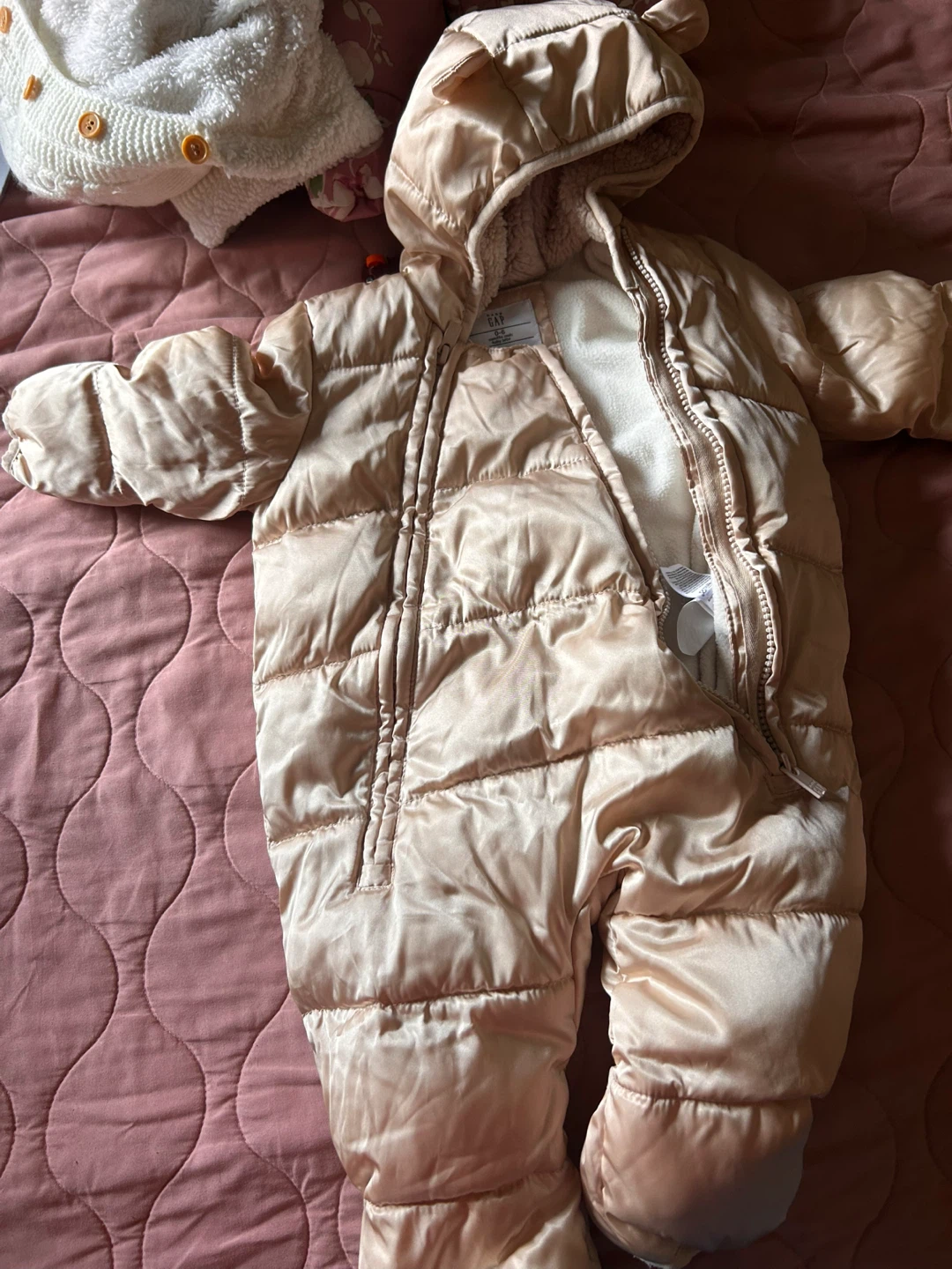 Baby snowsuits and sweater suit bundle
