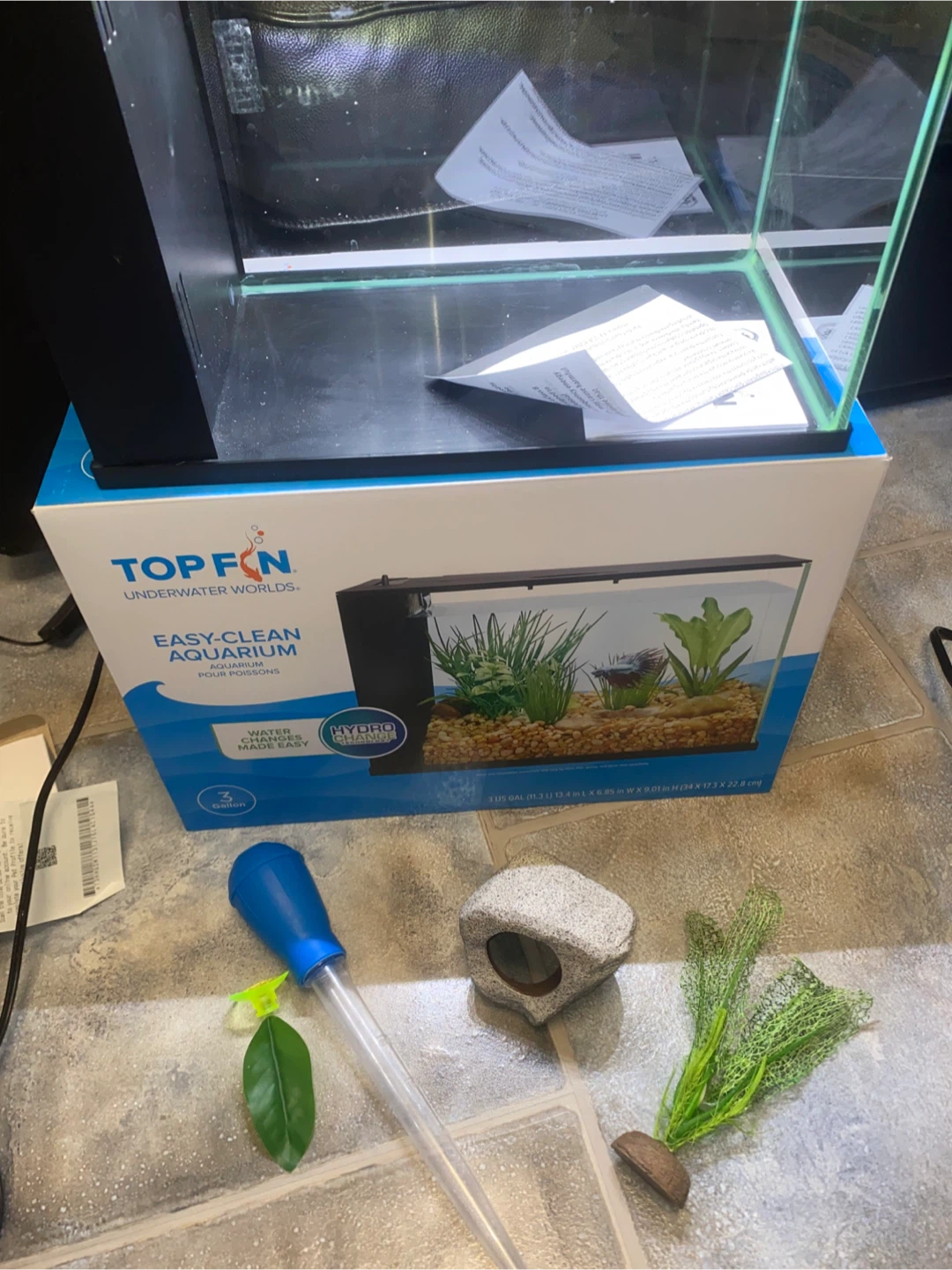 Top Fin 3 Gallon Easy-Clean Aquarium - photo 4