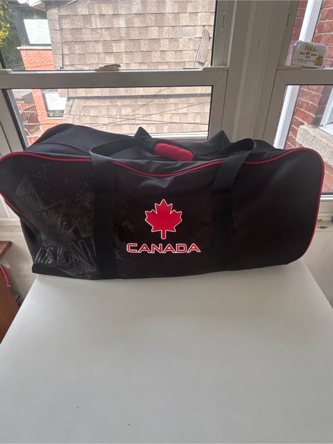 Canada Black Duffle Bag