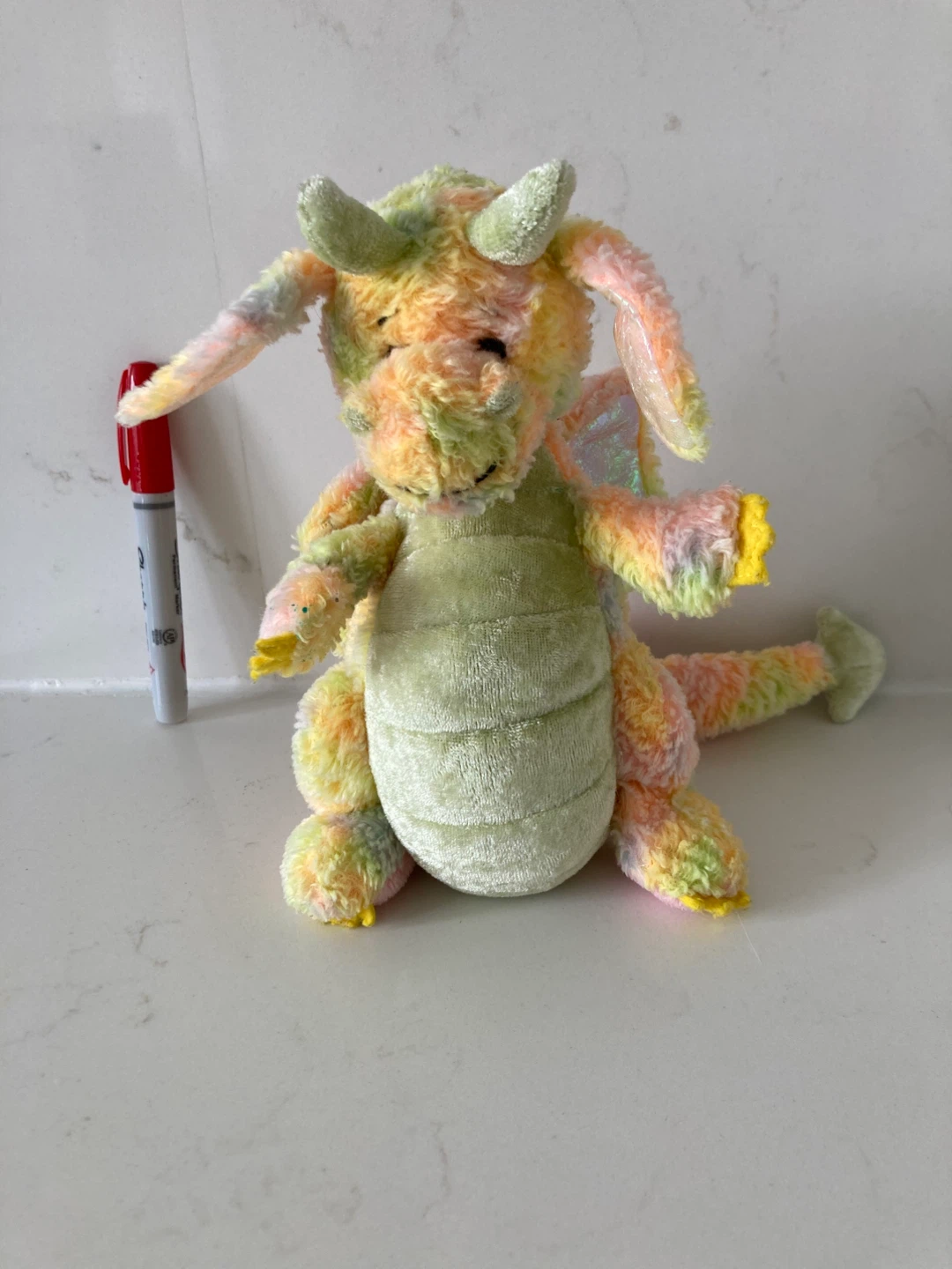 🏈Webkinz Tie-Dye Dragon Plush