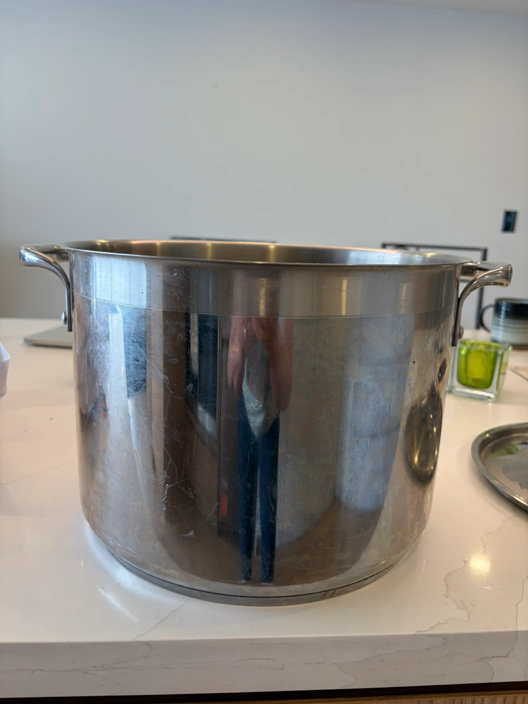 Large 14L Stainless Steel Stockpot - photo 3