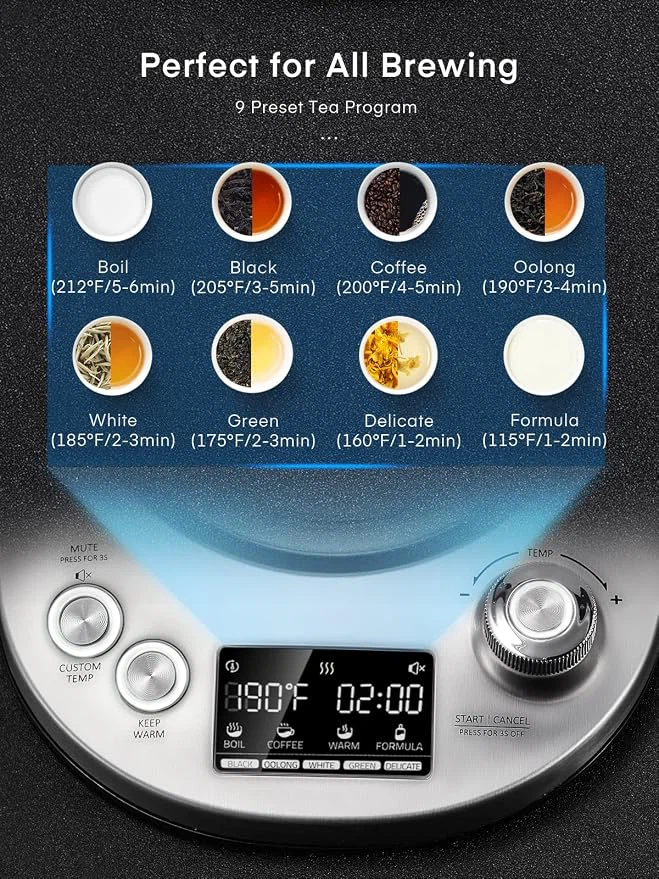 Fohere Intelligent Tea Maker and Electric Kettle - photo 3