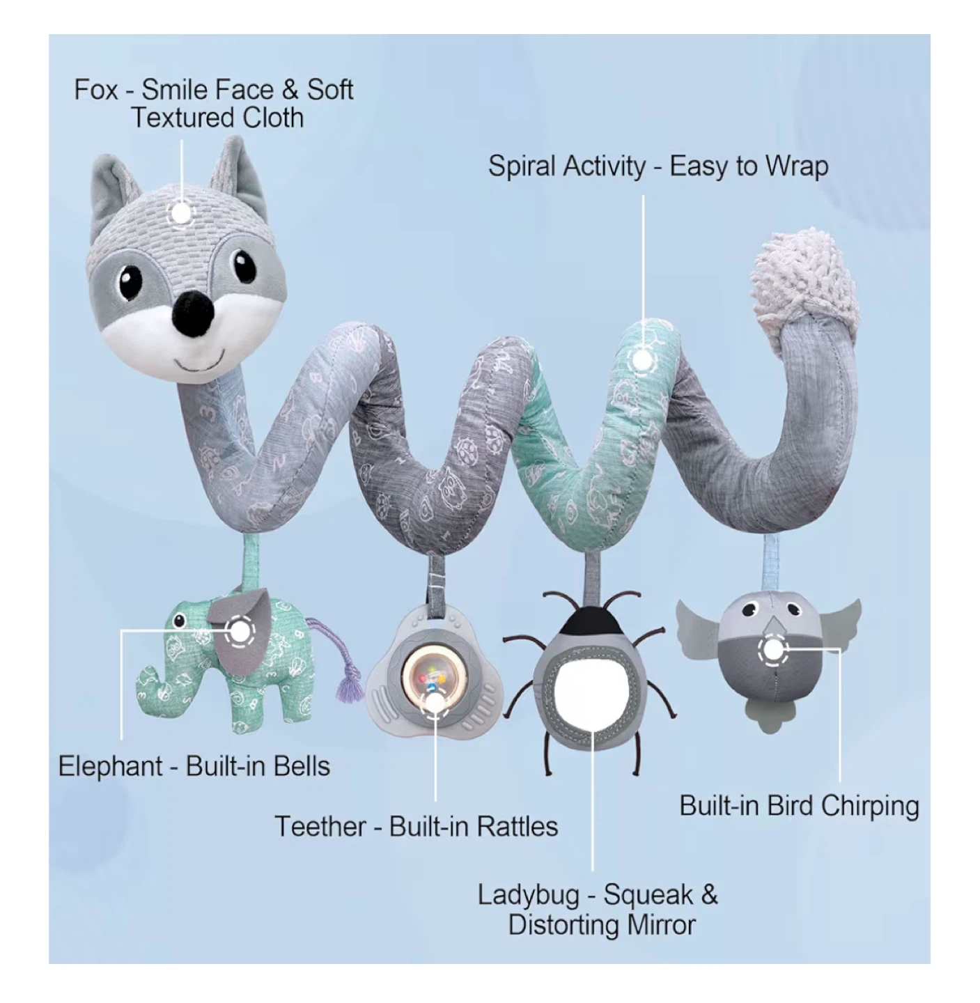 Spiral Stroller Toy - photo 3