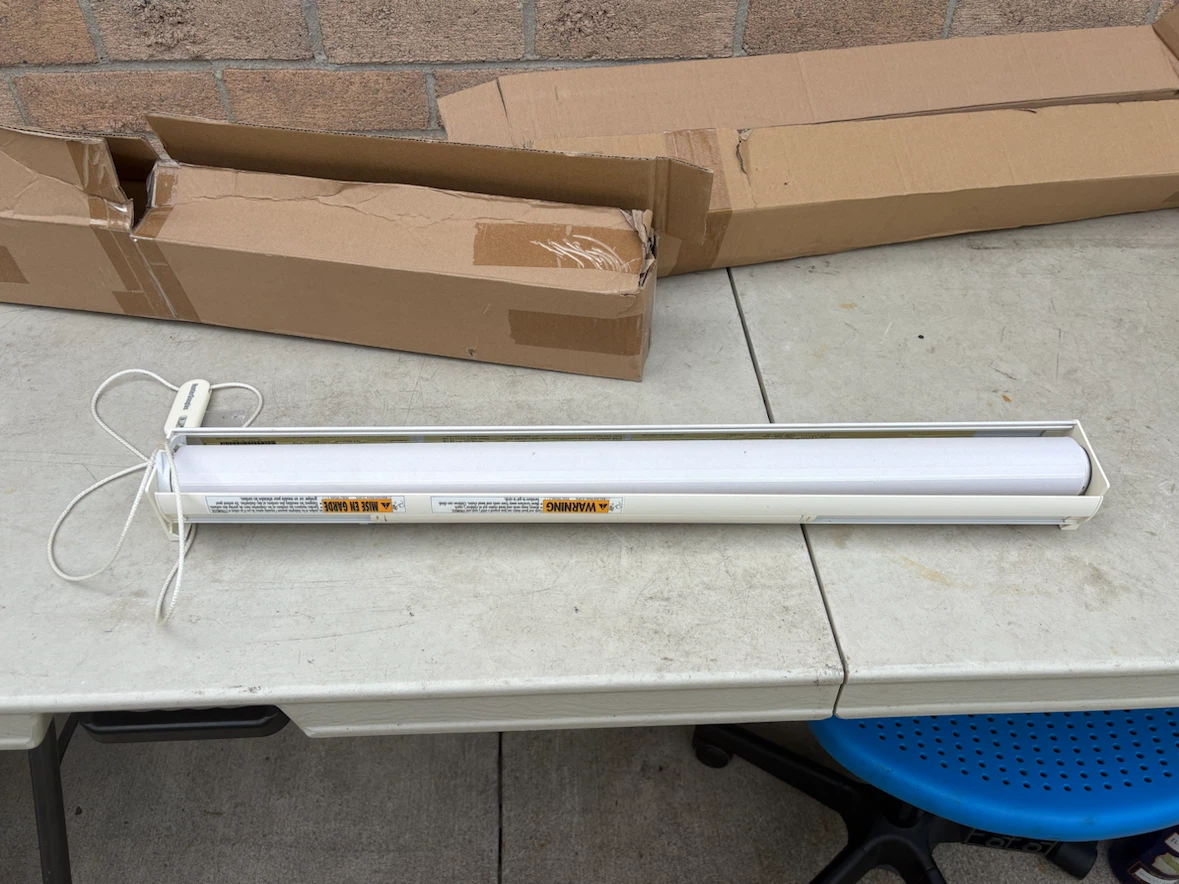 Window Roller Shade White
