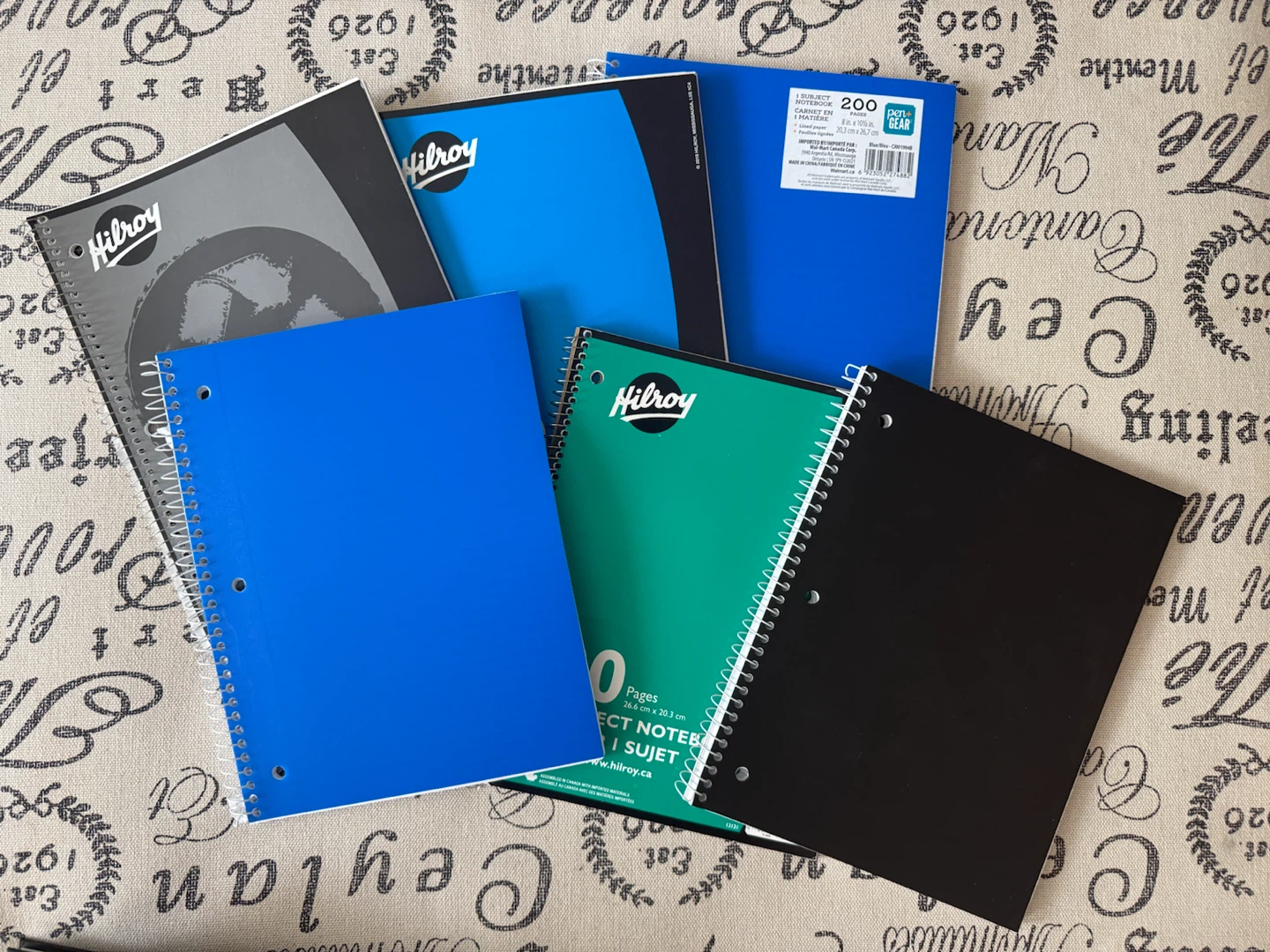 🏈 Assorted Notebook Haul