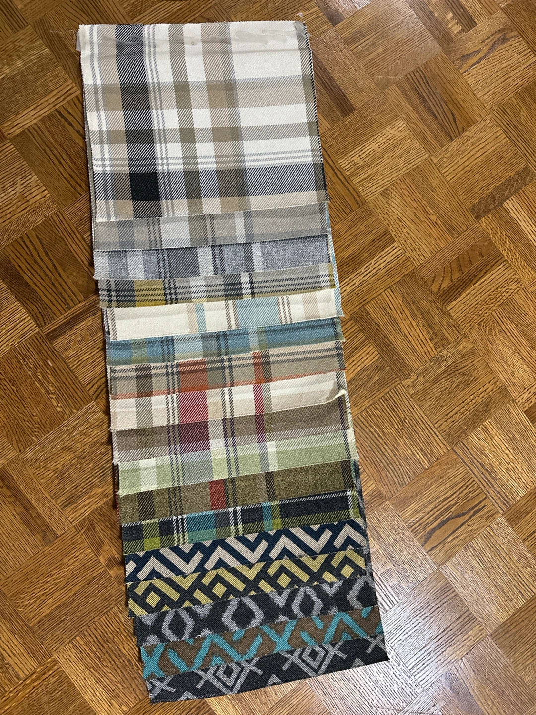 Upholstery Fabric Sample Swatch Set 🏈