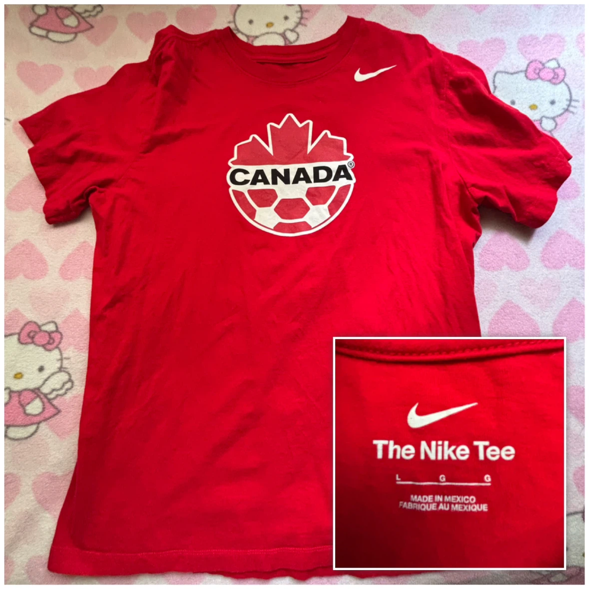 Nike - Canada Soccer T-Shirt - *Size Men Large*