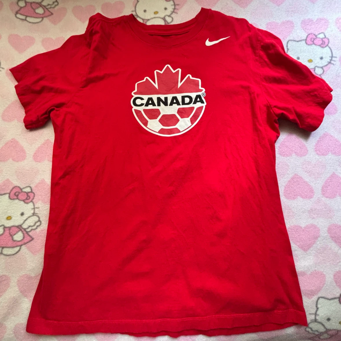 Nike - Canada Soccer T-Shirt - *Size Men Large* - photo 2