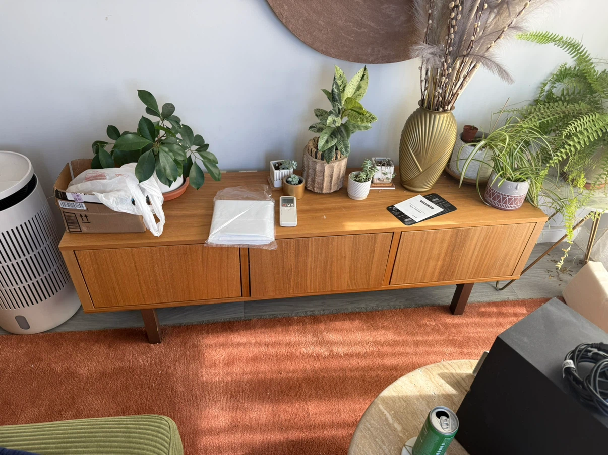 Mid-Century Modern Media Console