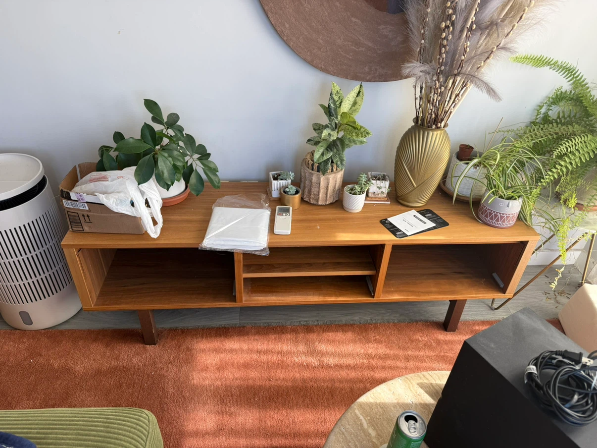 Mid-Century Modern Media Console - photo 2