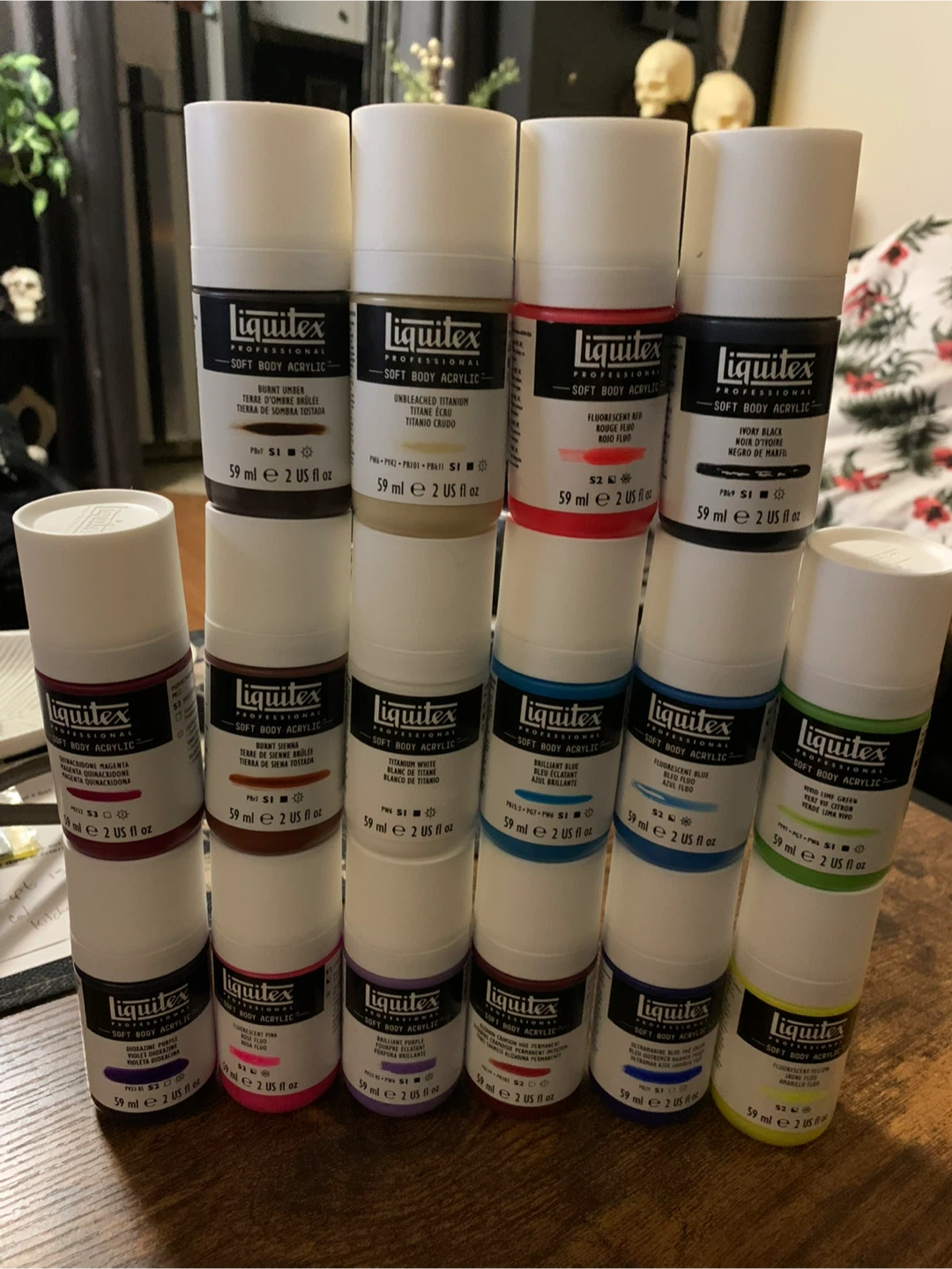 Liquitex® Professional Soft Body Acrylic Bottles 2oz. Lot of 16