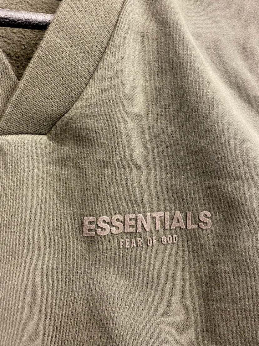 Essentials Fear of God Olive Vest - photo 2