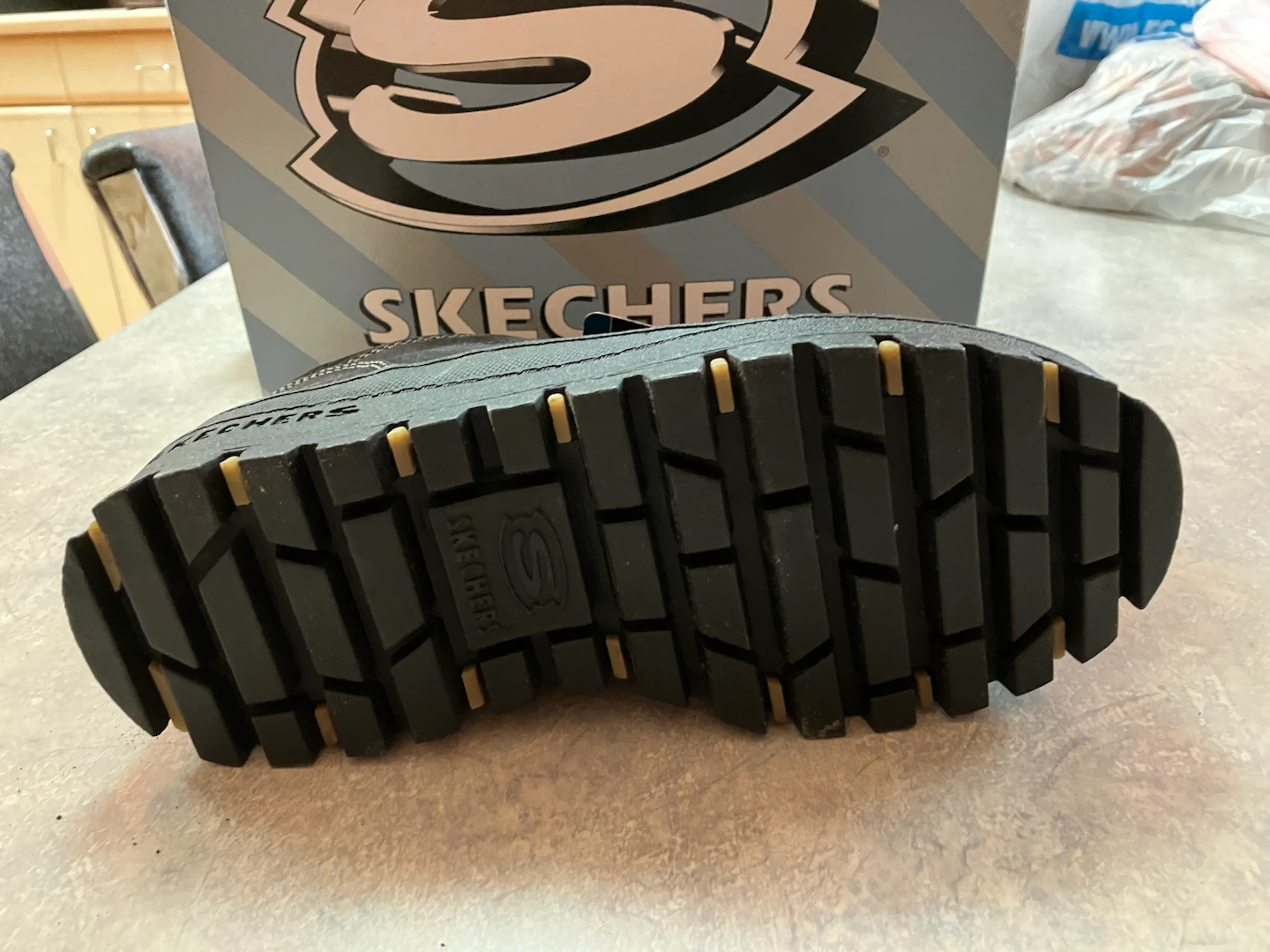 New Skechers jammers Scuff Resistant Leather Boots - photo 4