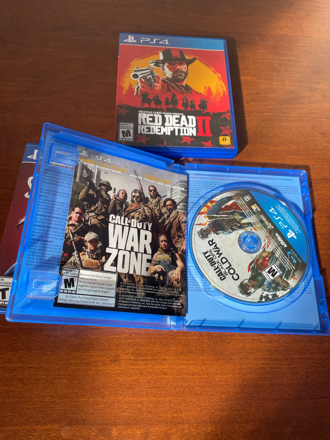 PS4, PS5 Physical discs cod, red dead, spider man - photo 2