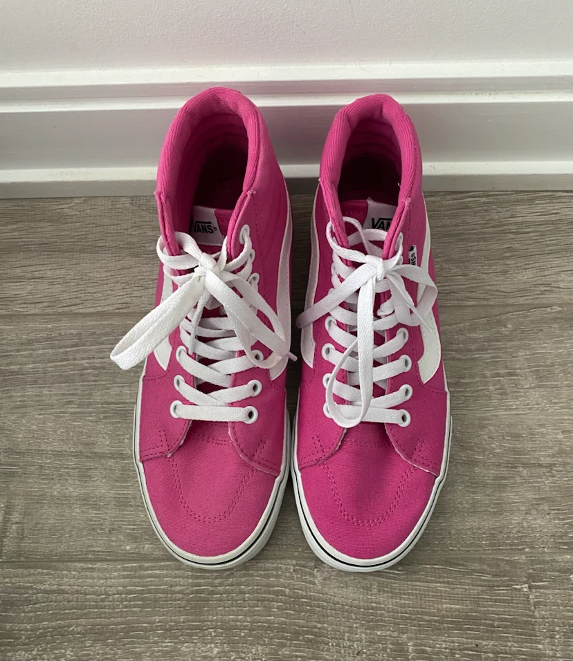 Pink High Top Vans